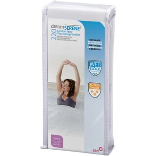 DreamSerene Comfort Terry 220 Pillow Protector