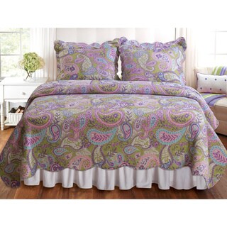 Portia Paisley 3-piece Quilt Set