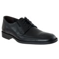 J. Murphy Men's 'Roxton' Black Moc Toe Leather Oxfords