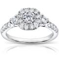 14k White Gold 3/4ct TDW Diamond Engagement Ring (H-I, I1-I2)