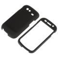 Black Rubber Coated Case for Samsung Google Nexus S 4G