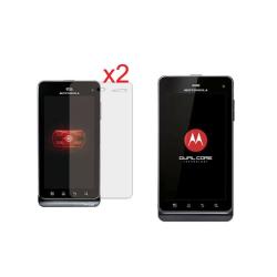 Premium Motorola Droid 3 Anti-fingerprint Screen Protector (Pack of 2)