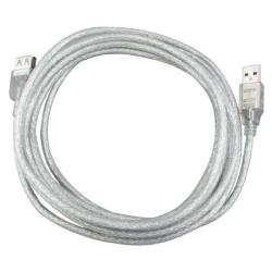 USB 2.0 A-A 10-foot M/ F Extension Cable (Pack of 2)