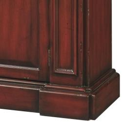 Hand Painted Red Accent Chest