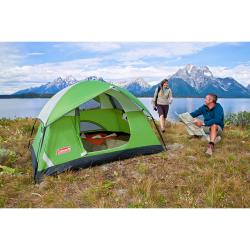 Coleman Sundome Green Single-door Two-person Tent (48' x 5' x 7')
