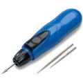 Blue/Black Metal Battery-operated Bead Reamer with Three Tips