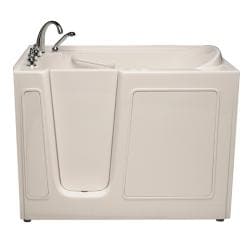 Meditub 54-inch Lefthand White Walk-in Combo Tub
