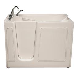 Meditub White 54-inch Left-hand Walk-in Air Tub