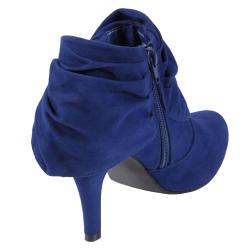 Hailey Jeans Co. Women's 'Leland-5' Buckle Accent High Heel Booties