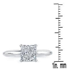 14k Gold 1/2 to 1 1/2ct TDW Clarity-enhanced Certified Diamond Ring (G-H, SI2-SI3)
