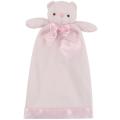 Lovie Baby Pink 'Bernhardt Bear' Security Blanket