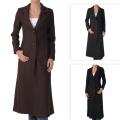 Adi Designs Junior's Full Length Wool Blend Coat