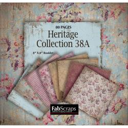 Fabscraps Heritage Mini Paper Collection Booklet