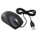 Black USB Optical Scroll Wheel Mouse