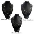 Magnetic Floating Pearls 17-inch Necklace