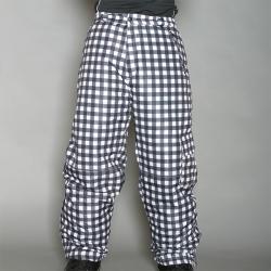 Pipeline Men's Park Check White Snowboard Pants