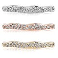 14k Gold 1/10ct TDW White Diamond Stackable Ring (J-K, I2-I3)