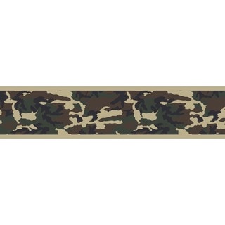 Sweet JoJo Designs Army Camoflauge Wall Border