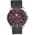 Luminox Men's Navy Seal Steel Colormark Chrono Black/ Red Watch