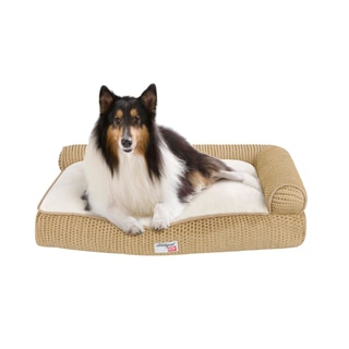 Simmons Beautyrest Right Angle Bolster Pet Bed