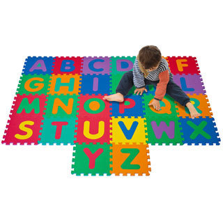 Kids' Foam Floor Alphabet Puzzle Mat