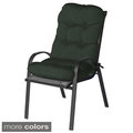 Outdoor All-weather Fabric Tufted Club Chair Cushion