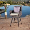 Braxton PE Swivel Armed Barstool