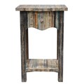 Soli One-Drawer Reclaimed Wood Table