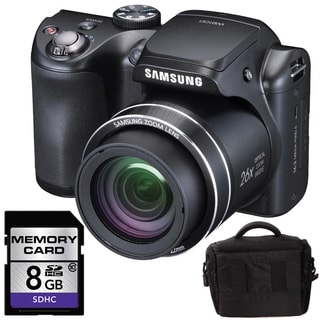 Samsung WB100 16MP Digital Camera with 8GB Bundle