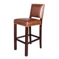 Winston Leather Bar Stool