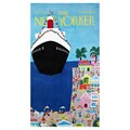 Cruise Ship New Yorker Beach Towel