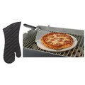 Mr. BBQ Pizza Stone Kit with Grilling Mit