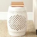 Safavieh Paradise Gardens Cream Ceramic Garden Stool