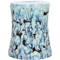 Safavieh Paradise Treasure Blue Ceramic Garden Stool
