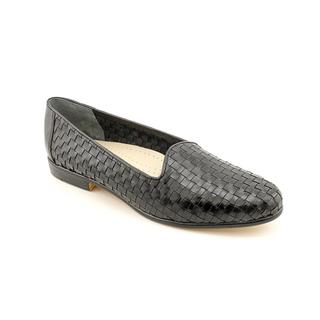 Trotters Women's Ash Black Leather Loafers Shoes Ladies size