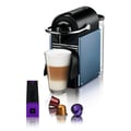 Nespresso D60 Pixie Electric Steel Blue Espresso Maker (Refurbished)