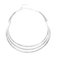 Alexa Starr Goldtone Three-row Choker