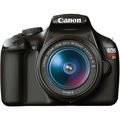 CANON EOS Rebel T3 Digital SLR Camera with 18-55mm Bundle (Black)