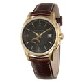 Hamilton Men's 'Jazzmaster' 18k Yellow Gold Power Reserve Watch