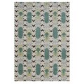 Alliyah IKAT Handmade Bleached Sand New Zeeland Blend Wool Rug (8' x 10')
