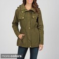 Utex Women's Water-Resistant Hooded Anorak