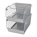 Seville Classics 2-piece Metal Bin Set