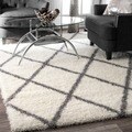 Rug Collective Moroccan Trellis Shag Rug (8' x 10')
