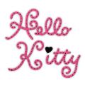 Sizzix Bigz Die Phrase 'Hello Kitty' with Heart
