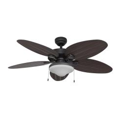 EcoSure Siesta Key Globe Bronze 52-inch Ceiling Fan