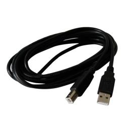 6-foot USB 2.0 A Male to B Female Printer Cable
