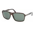 Prada Women's Havana Plastic Fashion Sunglasses