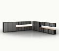 Professional Series 18 Gauge Grey 36-piece Pro Series Cabinet Set 