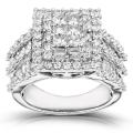 14k White Gold 2ct TDW Diamond Engagement Ring (H-I, I2-I3)