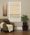 Antique Pearl Fabric Roman Shade (23 in. x 72 in.)